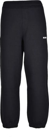 Msgm Relaxed Fit Track Trousers With Elastic Waistband