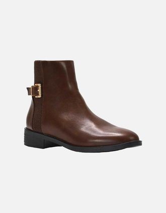 XY London Womens XY London Womens/Ladies Ailany Block Heel Chelsea Boots - Brown - Size: 5