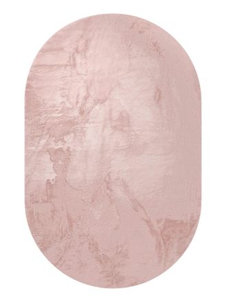 benuta Alfombra de pelo sint&eacute;tico rosa 150x230 cm