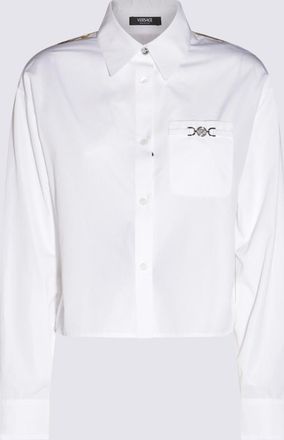 Versace White Cotton Shirt