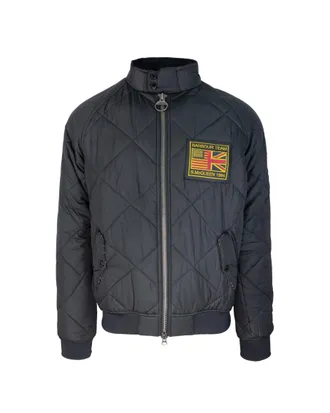 Barbour Black Regular Logo Jacket