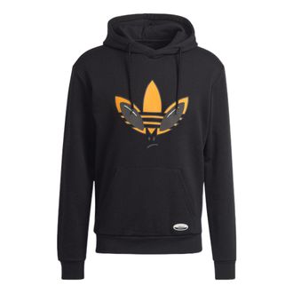 adidas Mens adidas originals Q1 Casual Sports Pullover Black HC2789