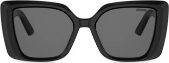 Dior Sunglasses, unisex, Black, Size: 55 MM Midnight S5I