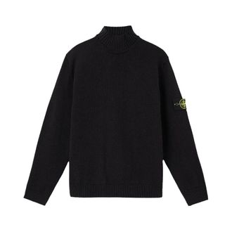 Stone Island Maglione Dolcevita - - Knitwear - Uomo - Nero - L
