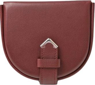 Cartier Pre-owned Must Coin Case - unisex - Vintage Accessoires - Rood - ONE Size - Leer - Vintage