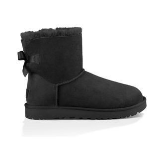 UGG Winter Boots, female, Black, 3 UK, Mini Bailey Bow II Boot Black