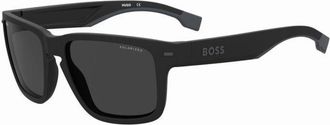 BOSS Boss 1497/S O6W/25 Mens Sunglasses Black Size 57