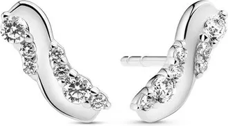 Sif Jakobs Jewellery Earrings Ellera Waves Altro in 925 Sterling Silver at Nordstrom