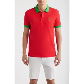 BOSS Lux Paddy Cotton Polo in Portugal at Nordstrom, Size X-Large