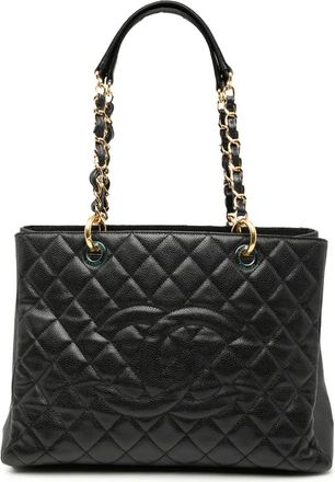 Chanel Borsa tote Grand Shopping in pelle Caviar 2013-2014 - Nero