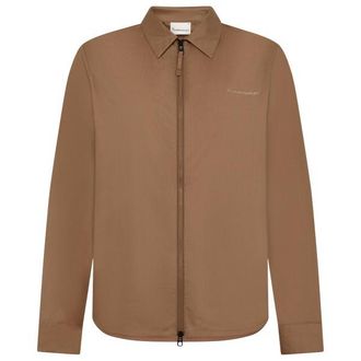 Knowledge Cotton Apparel Vent Ripstop 90 Overshirt Freizeitjacke f&uuml;r Damen | braun