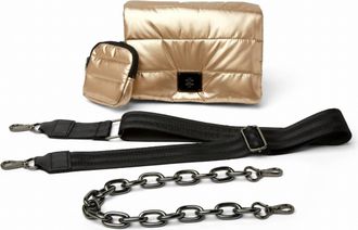 Think Royln Downtown Crosswalk Bag In Pearl Cashmere