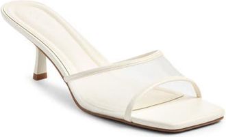 Open Edit Charlie Sandal in White Ice at Nordstrom, Size 5.5