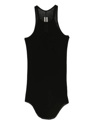 Rick Owens ribbed racerback top - Black
