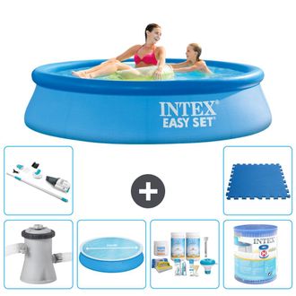 Intex Piscina Easy Set Redonda - 244x61 Cm - 8-piezas S30823