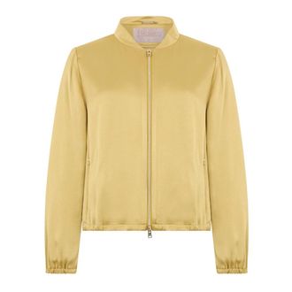 Herno Lightweight Jacket - female - Herno - Bomber Jackets - Yellow - M - Jackets