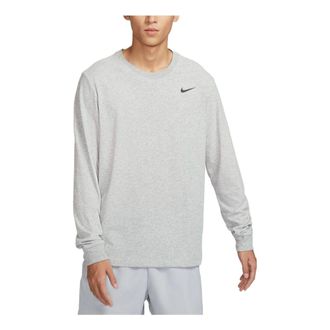 Nike Dri-Fit Long Sleeve T-shirt Grey BV7970-063