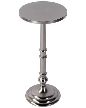 Butler Butler Specialty Company Garland 10 In Round All Metal Pedestal Base End Table