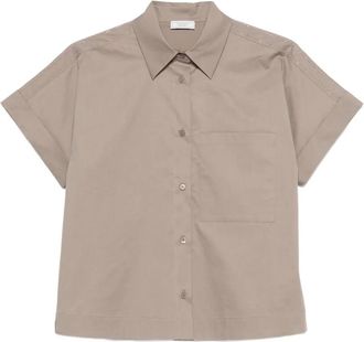 PESERICO Camicia con taschino - Toni neutri