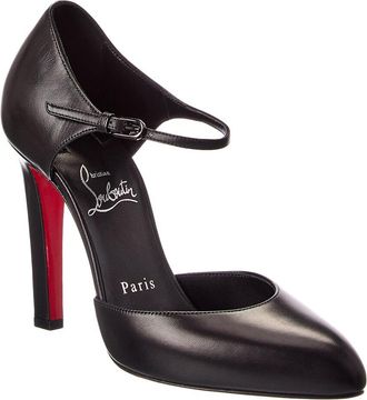 Christian Louboutin Fanny Demie 100 Leather Pump