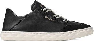 Jimmy Choo London Diamond Light Leather Sneakers