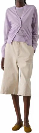 SOEUR Francis Shorts In Blanc Gres