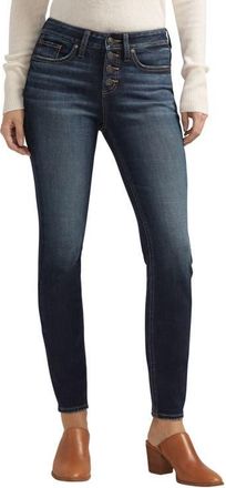 Silver Jeans Co Suki Skinny Jeans in Indigo at Nordstrom, Size 29 X 29