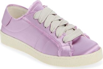 Pedro Garcia Persy Satin Lace-Up Sneaker in Lilac at Nordstrom Rack, Size 10Us / 40Eu