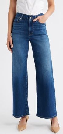 Frame Denim Le Slim Palazzo High Waist Wide Leg Jeans in Celebrity at Nordstrom Rack, Size 30