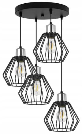 OEM L&aacute;mpara Colgante, L&aacute;mpara De Techo, Pantalla De Alambre, Led