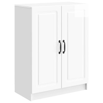vidaXL Aparador Brillante 66 X 34,5 X 87 Cm Madera De Ingenier&iacute;a Vidaxl