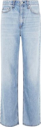 Rag & Bone Jeans, Dames, Blauw, W26, Katoen, Logan Wide