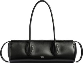 Khaite Donna Schoudertas - Dames - Handtassen - Zwart - ONE Size - Leer - Tassen