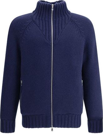 Brunello Cucinelli Breipullovers met rits