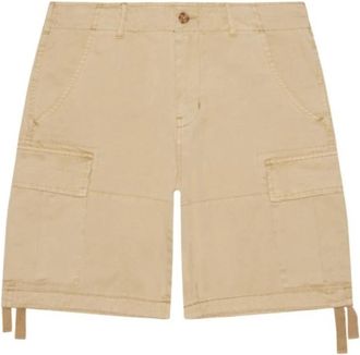 Redskins Comfortabele Bermuda Shorts - Heren - Korte Broeken - Beige - W30 - Katoen - Korte Broeken