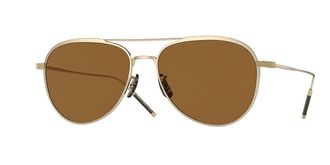 Oliver Peoples OV1276ST TK-3 531153 Mens Sunglasses Gold Size 56