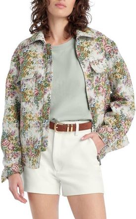 Favorite Daughter The Rinnie Floral Jacquard Jacket at Nordstrom, Size X-Small