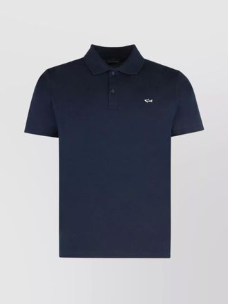 Paul & Shark cotton short-sleeve polo shirt