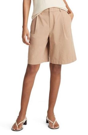 Vince Washed Cotton Shorts in Cocoon at Nordstrom Rack, Size 8