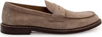 Doucal's Classic Penny Loafers - Heren - Loafers - Beige - 43 EU - Leer - Schoenen
