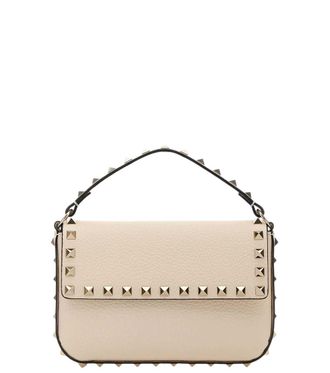 Valentino Garavani Ivory Rockstud Mini Crossbody Bag