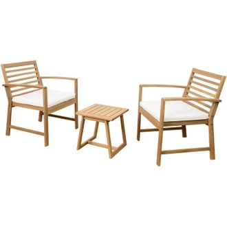 Les Tendances Mueble De Jard&iacute;n Nivada Cali Madera Acacia Fsc 2 Plazas
