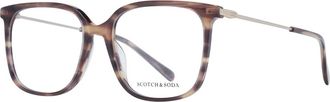 Scotch & Soda Bruine Damesmonturen- Elegante Collectie - Dames - Brillen - Bruin - ONE Size - Accessoires