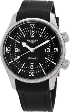 Longines Legend Diver Automatic Black Dial Mens Watch L37644509