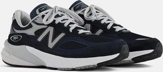 New Balance Mens New Balance Made in USA 990v6 M990NV6 Sneakers Mens Navy Lace Up Lifestyle Shoes