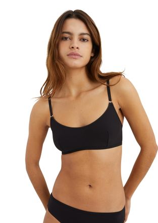Marc O'Polo Bralette-BH MARC OPOLO Minimalist Daywear, Damen, Gr. XL, N-Gr, schwarz, Obermaterial: 77% Polyamid, 23% Elasthan, unifarben, Basic, BHs Bralette-BH, 