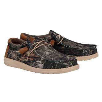 Hey Dude Wally 40787-960 Mens Green Mossy Oak Slip-On Casual Shoes SHOP454
