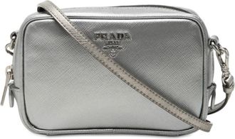 Prada Pre-owned Prada Mini Metallic Saffiano Lux Camera Bag Ladies 6KWA5WBCQOA3K7X7
