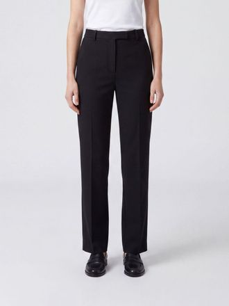 Max Mara S Max Mara Skinny Fit Stretch Cotton-Blend Trousers with Mid-Rise Waist