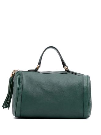 Gucci 2016-2025 Pebbled Calfskin Soho Cellarius boston bag - Green